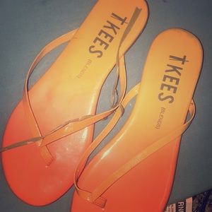 Tkees flip flops orange